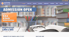 Desktop Screenshot of kvc.com.np